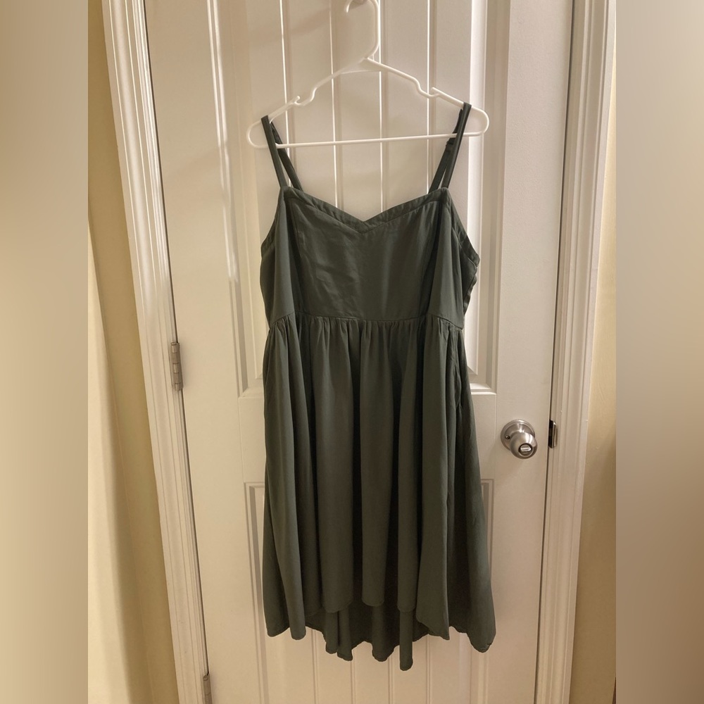 Green dress